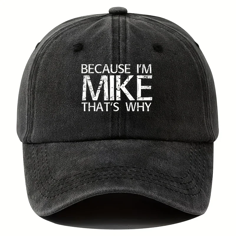 Men's Vintage Washed Baseball Cap with 