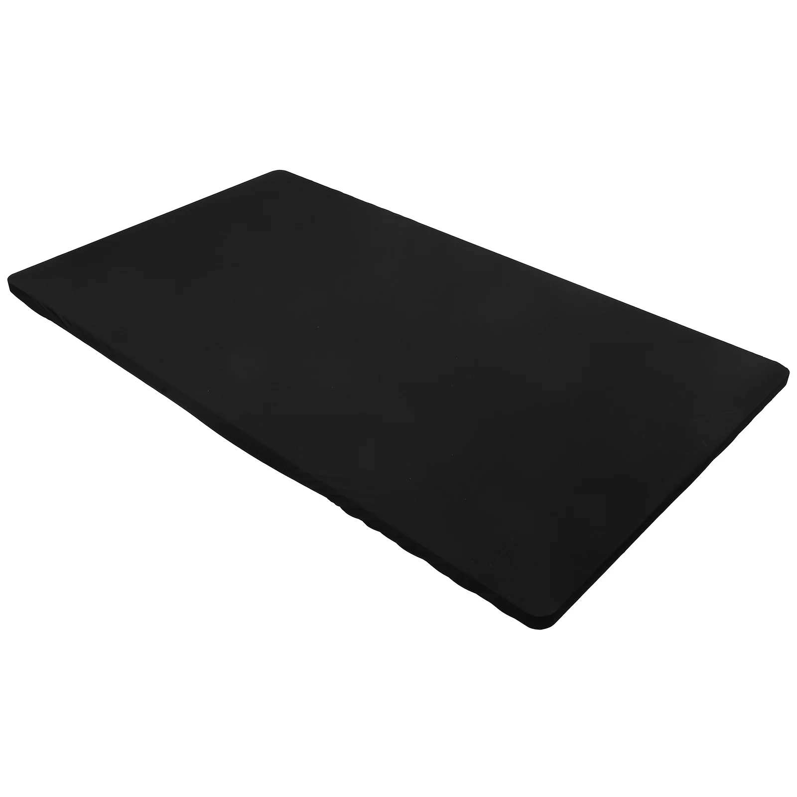 

Table Cloth Elastic Edges Easy Wash Outdoor Table Cover Durable Milk Fiber Stain Resistant Fits Home Office Hotel