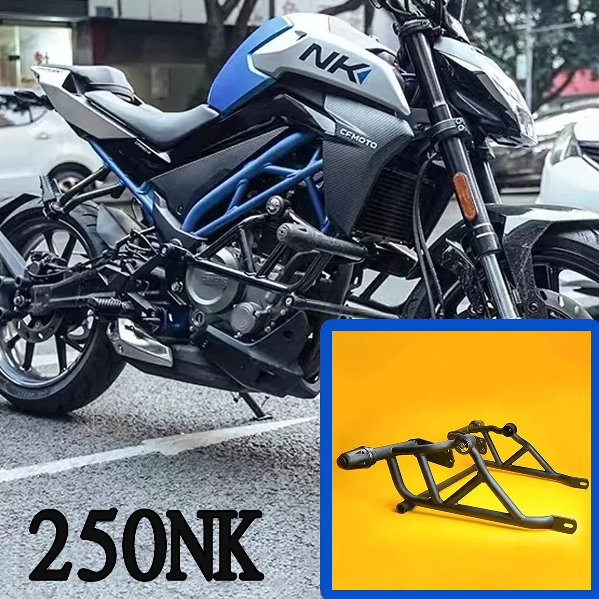Motorcycle engine protection rod competitive bumper FOR CFMOTO 250NK NK250 CF250 300NK NK300 NK 250 300