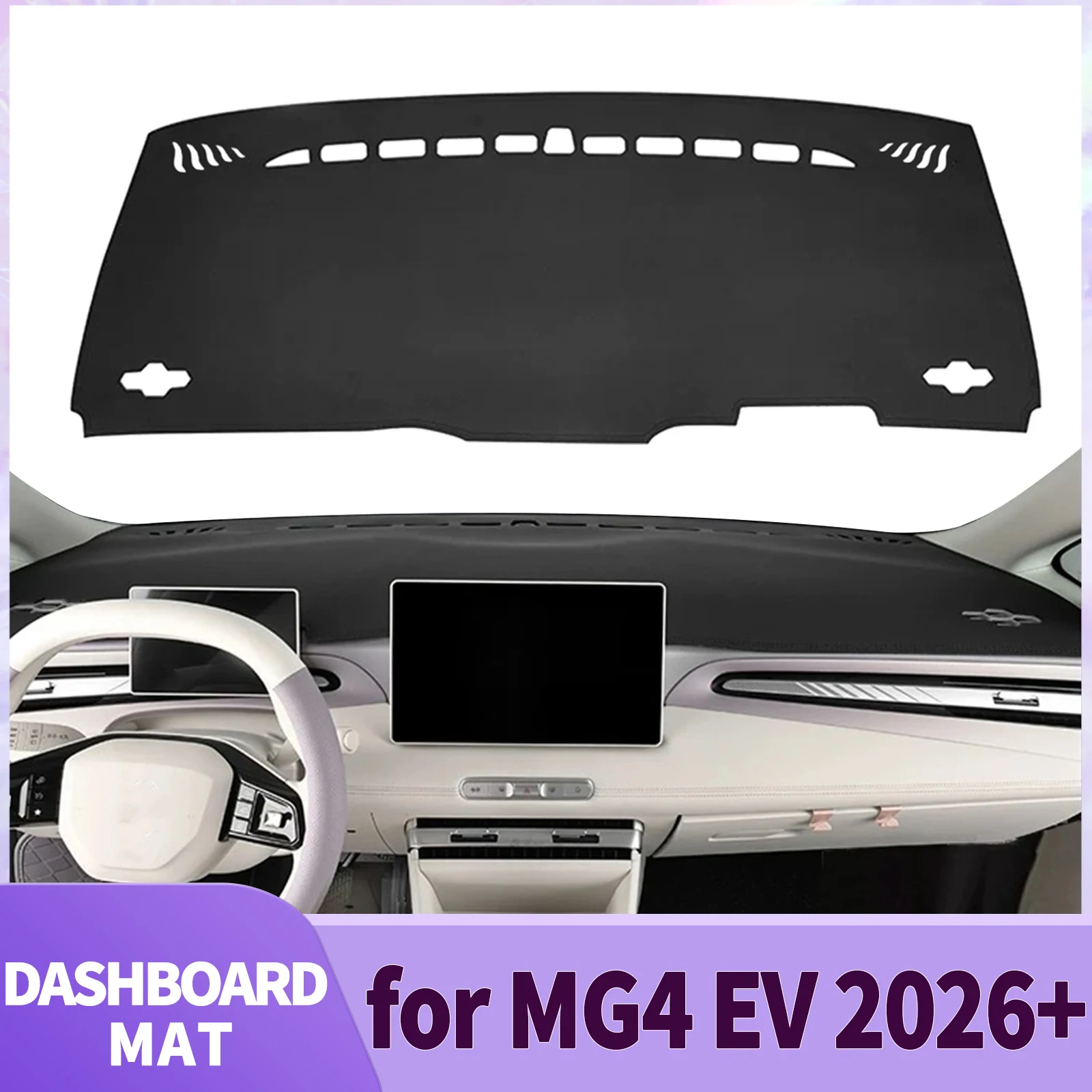 

fit for MG4 MG 4 EV Urban 2025 2026 2027 Car Accessories Dashmat Dashboard Cover Pad DashMat Sunshade Protective Carpet