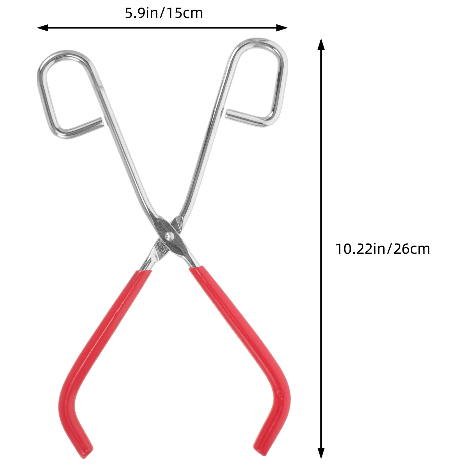 Abrazadera para vaso de precipitados, pinzas de laboratorio para matraz, pinzas para tubos de ensayo, suministros cromados, Clip de hierro para soporte