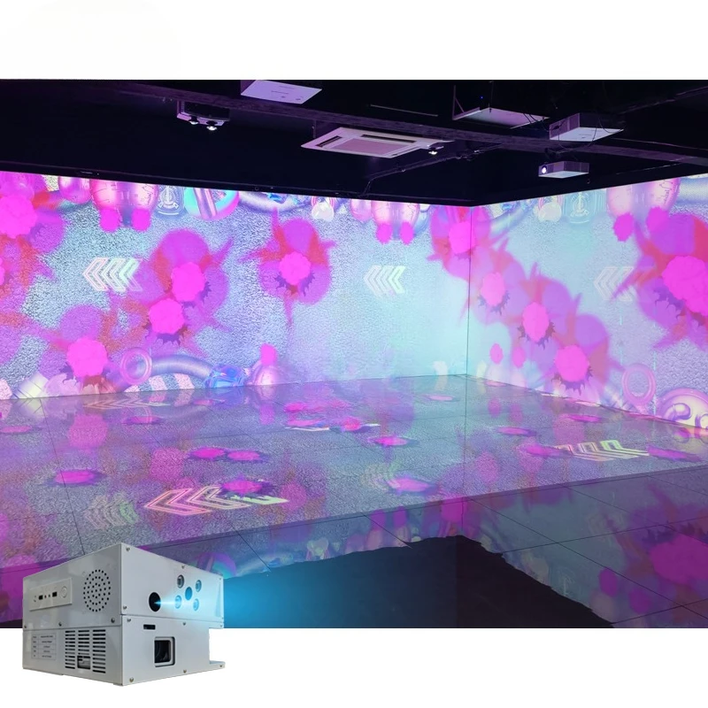 Indoor Playground Interactive Projection Interactive Sketch Aquarium Wall Projection System