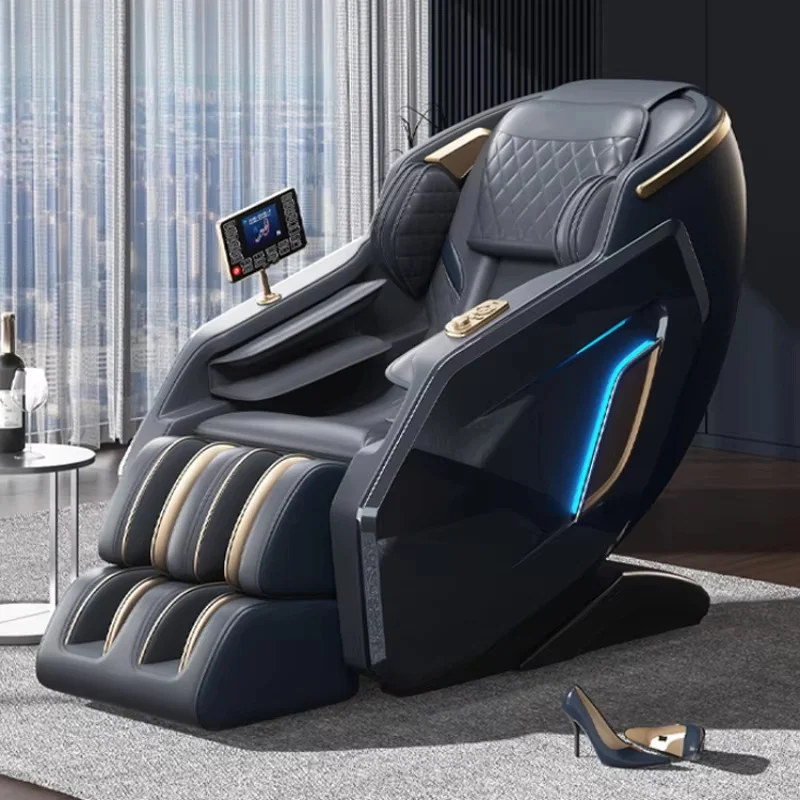 Comfort Professional Full Body Manipulator Massage Chair Home Automatic Zero Gravity Electric Sofa Heating High End Calf Rollers