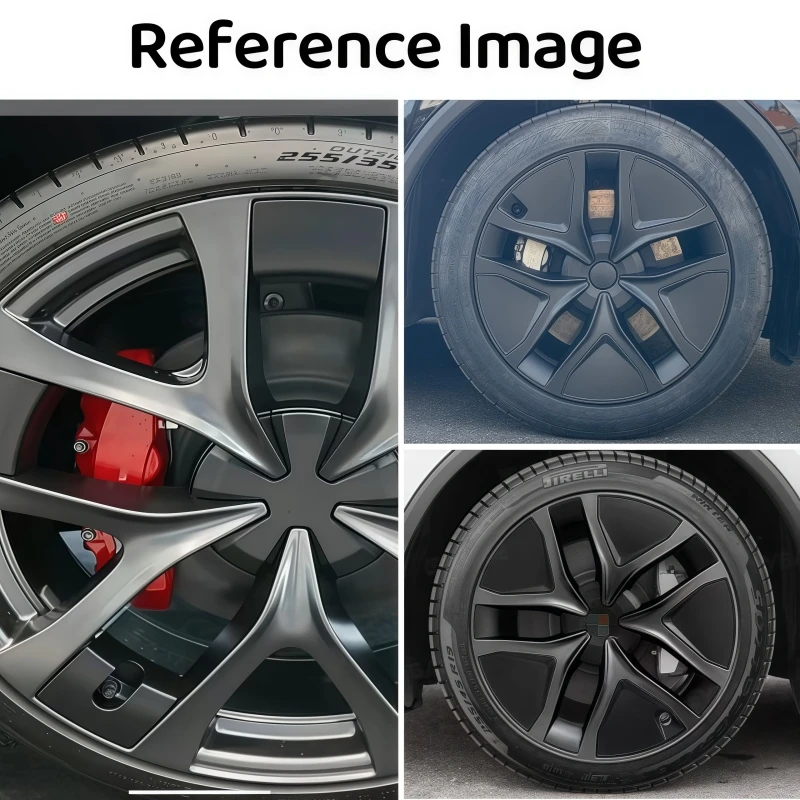ل تسلا نموذج Y جونيبر 2025 + 4 قطعة غطاء محور سيارة استبدال غطاء عجلة 19 بوصة أداء السيارات Hubcap غطاء الملحقات