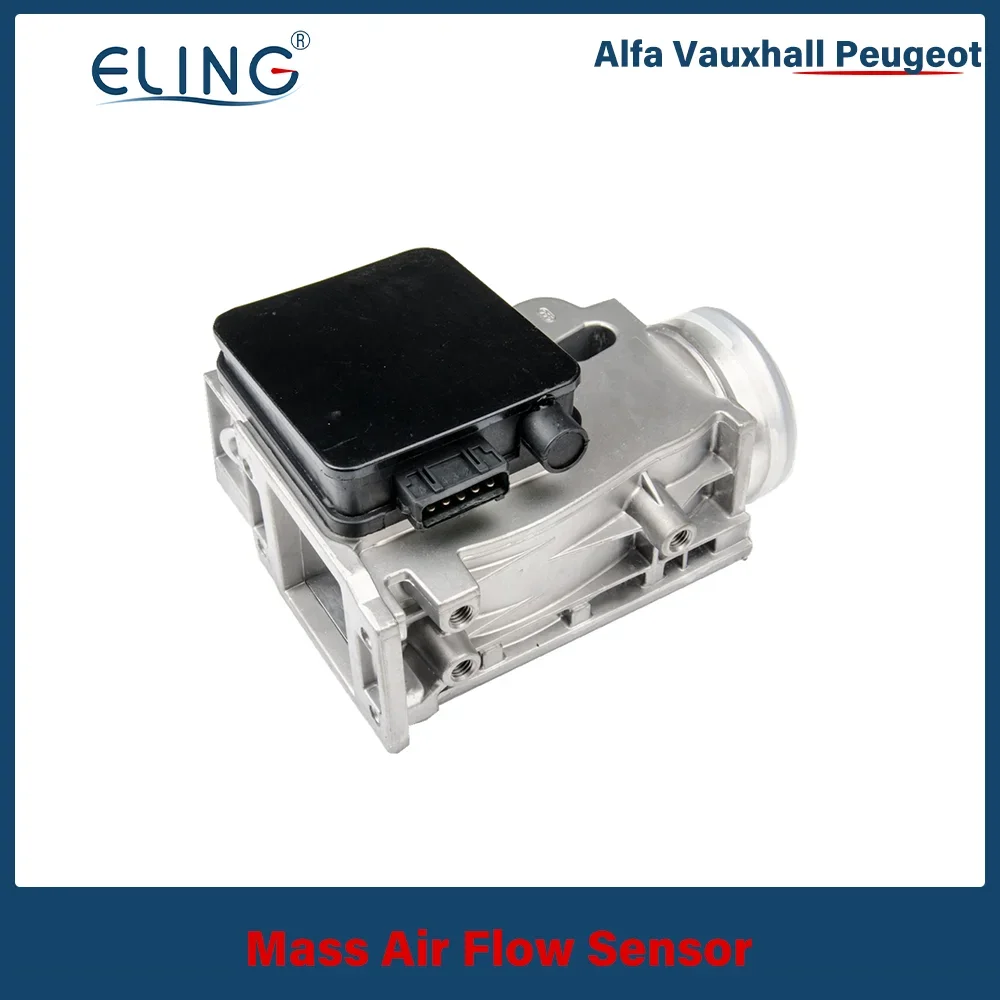 ELING Mass Air Flow Meter Sensor 0280202208 0280202213 0986280025/0280202202 0280202210 0986280004 For Alfa Romeo Opel Vauxhall