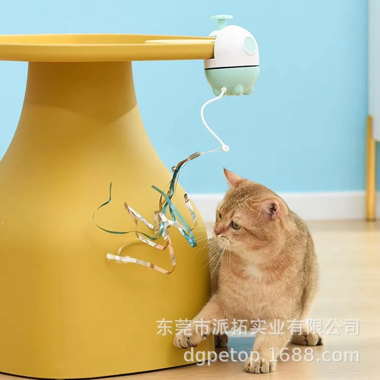 

Amazon's new smart infrared cat teaser stick USB laser cat teaser toy can clip cat climbing frame pet toy