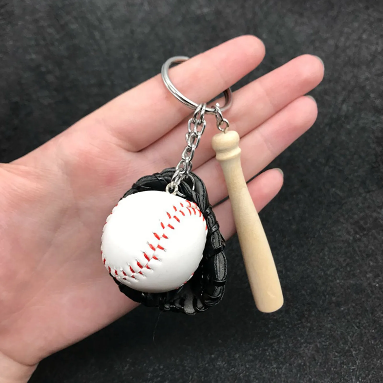 Baseball Keychain Gifts For Father Baseball Gift For Players Seniors Mom Dad Team Basket Bag Ideas Baseball Keychain Key Blank