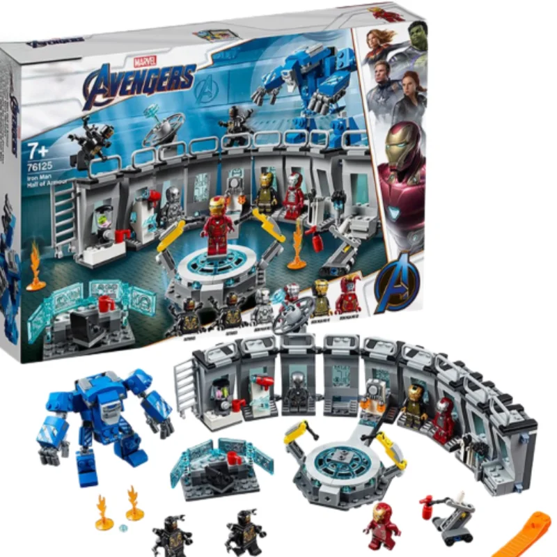 560개 조립식 갑옷의 전장 복합 전투 호환 레피닝 76125 블록 세트 장난감 어린이 크리스마스 선물