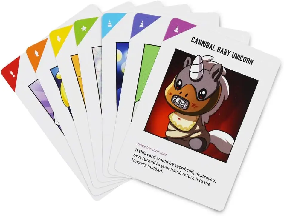 TeeTurtle | Unstable Unicorns | Card Game | Ages 8+ | 2-8 Players | 30-45 Minutes Playing Time | English