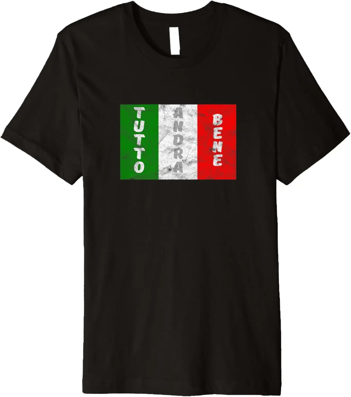 Andrà tutto bene - Italy Flag Premium T-Shirt