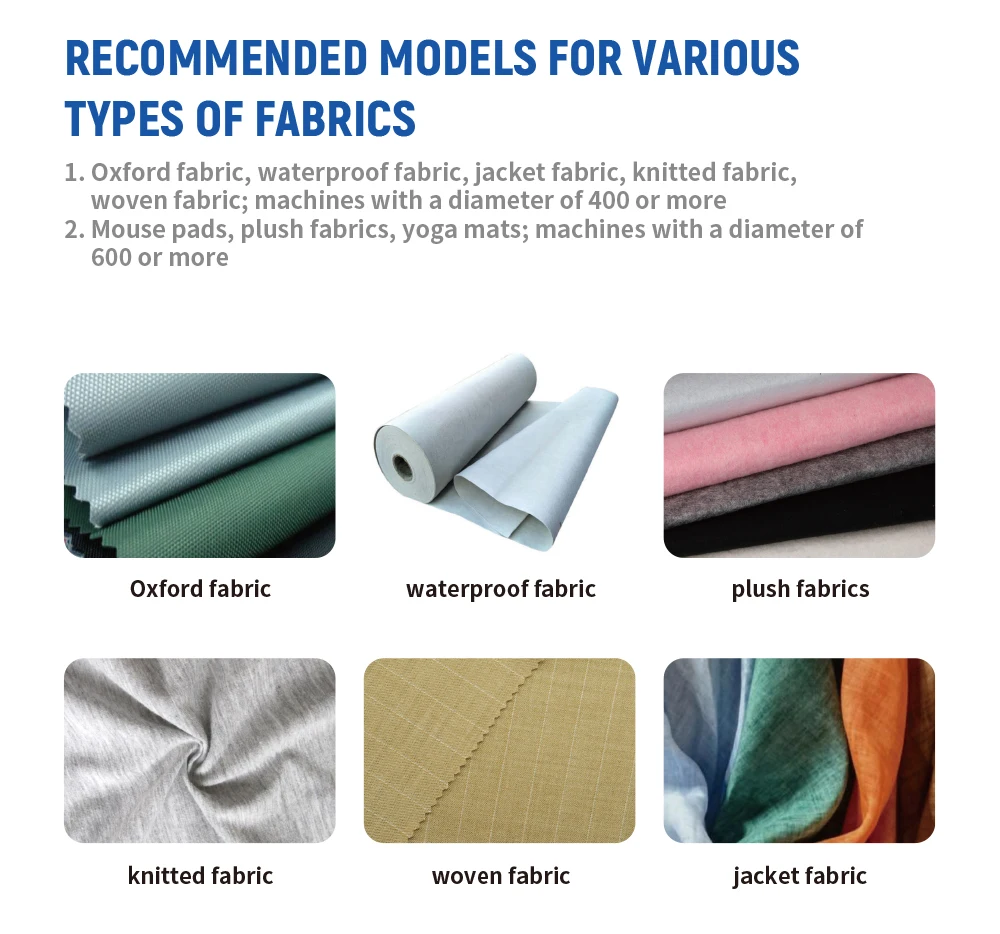 Macchina per sublimazione a rulli con pressa per trasferimento di calore da rotolo a rotolo da 1,8 m