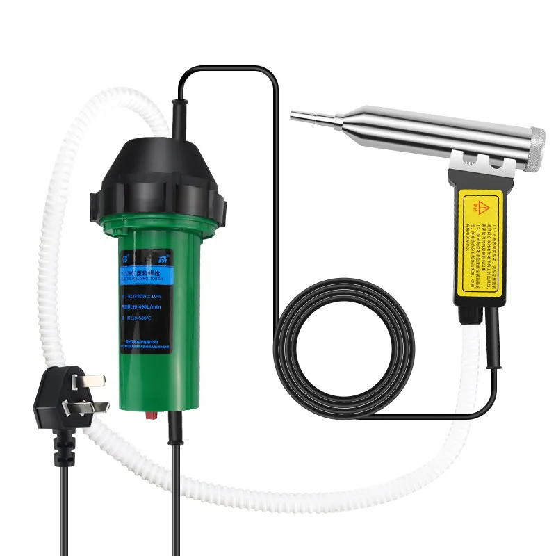 Heavy Duty Plastic Welder Gun Split Heat Gun for Car Bumper PP Floor Welding