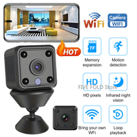X6 Mini IP Cameras HD 1080P WiFi Sports Wireless Security Surveillance Built-in Battery Night Vision Smart Home Cameras