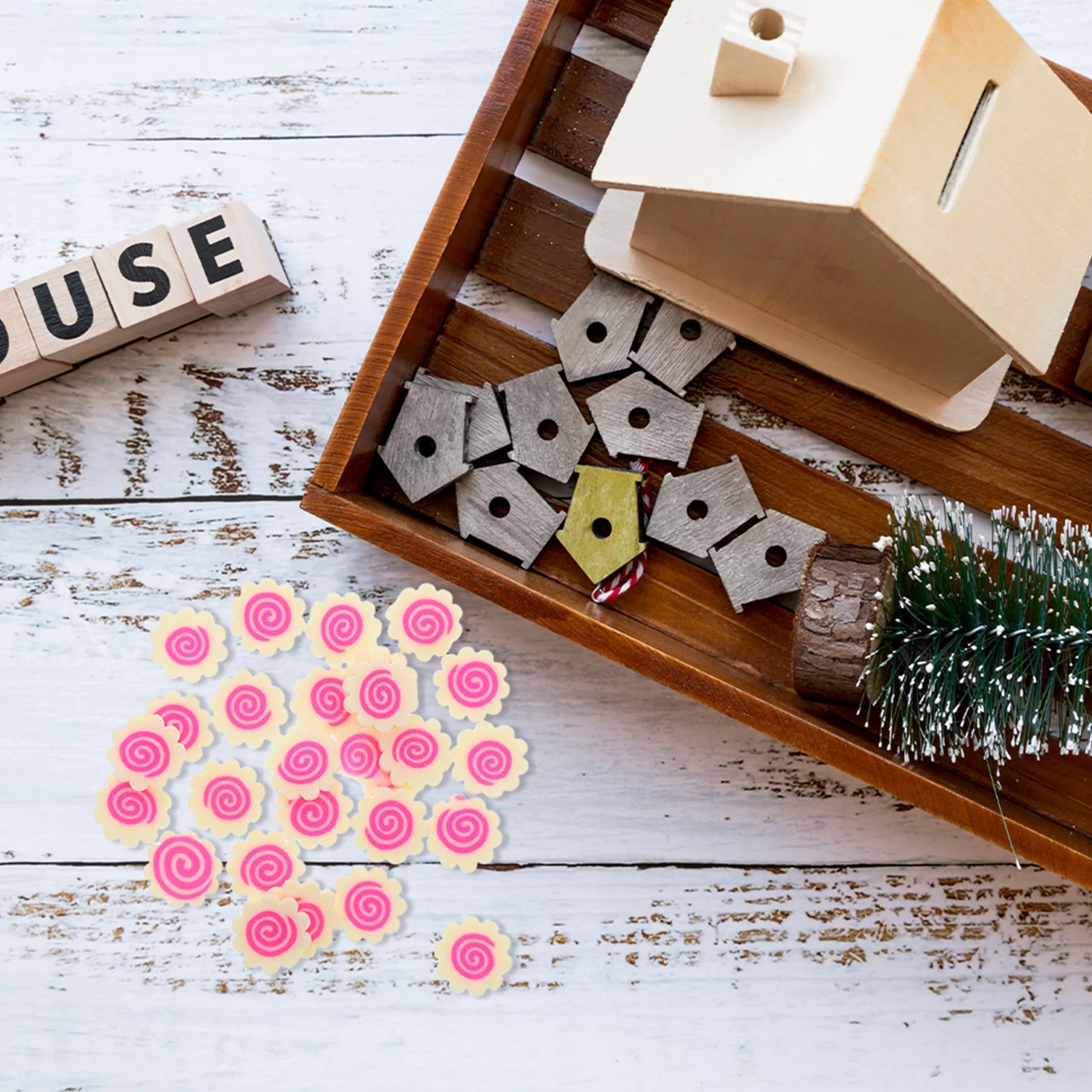 

Simulated Mini Fish Board Diy Crafts Sprinkles Clay Food Supplies Dollhouse Accessories