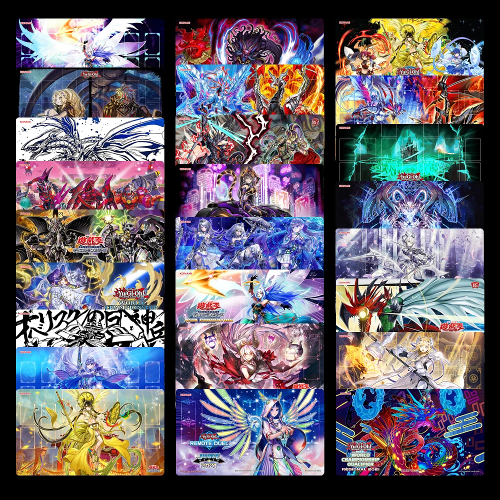 ยูกิโอเพลย์แมท CCG TCG เพลย์แมทการ์ดเกมเทรดดิ้งเกมส์ 600x350 มม.-05