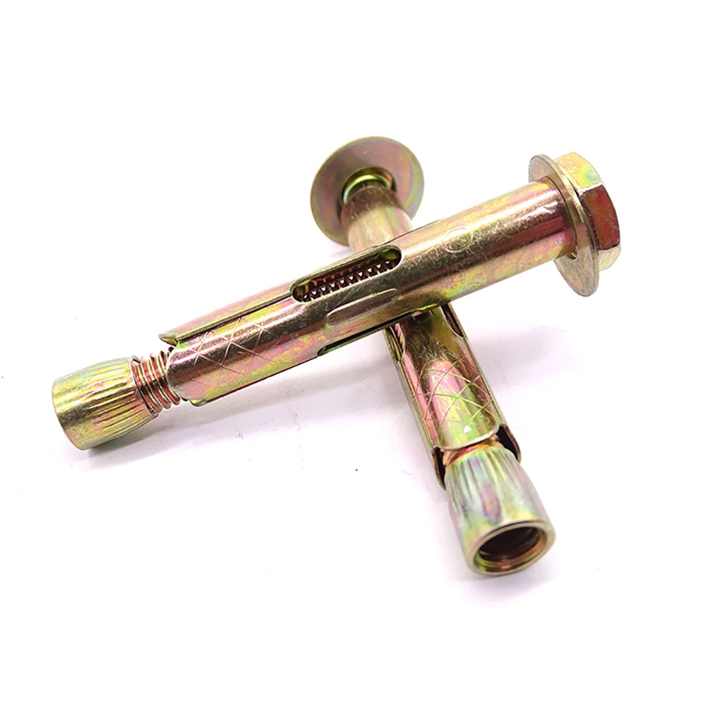 Yiqianyuan M12xP1.75 외부 육각형 헤드 확장 볼트 내장 확장 나사 속도 범프 나사 길이 80mm-120mm