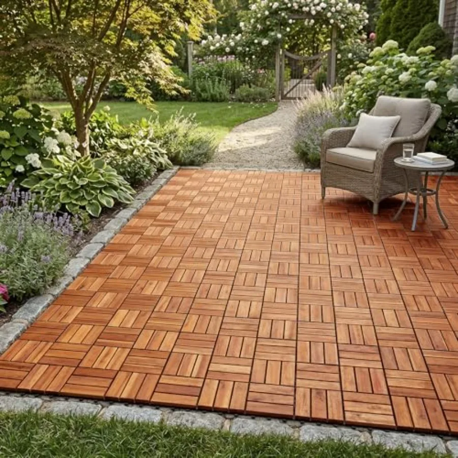 Interlocking Deck Tiles 12