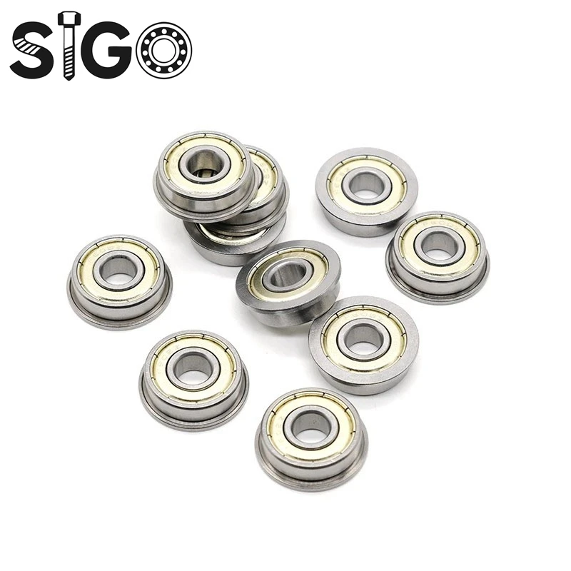 

F608ZZ Bearing ABEC-7 (10PCS) 8X22X7 Mm Flange Surface F608Z Ball Bearing F608 ZZ Metal Seal