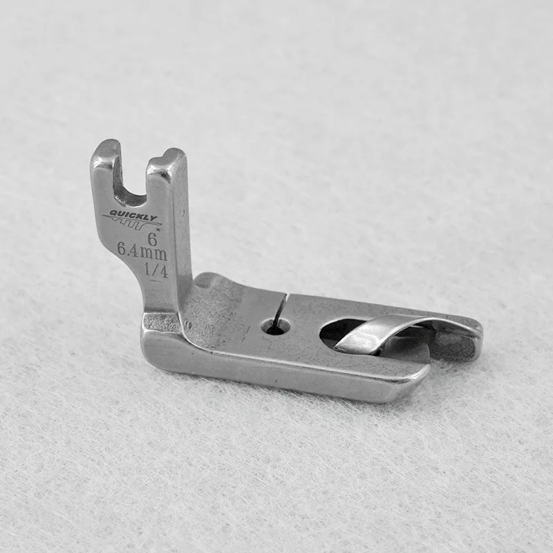 Industrial Sewing Machine Hemming Foot for Thin Fabric Steel Curled Hem Presser Foot Accessories