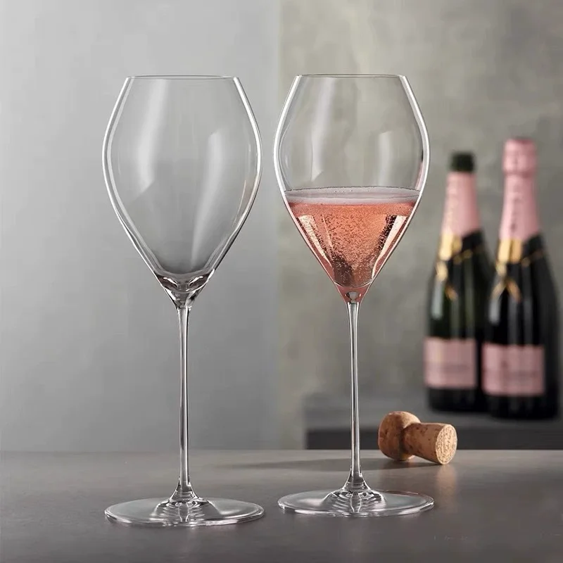 2pcs Premium Ultra-thin Crystal Glasses Red Wine Champagne, Liqueurs & Sparkling Goblets for Bar