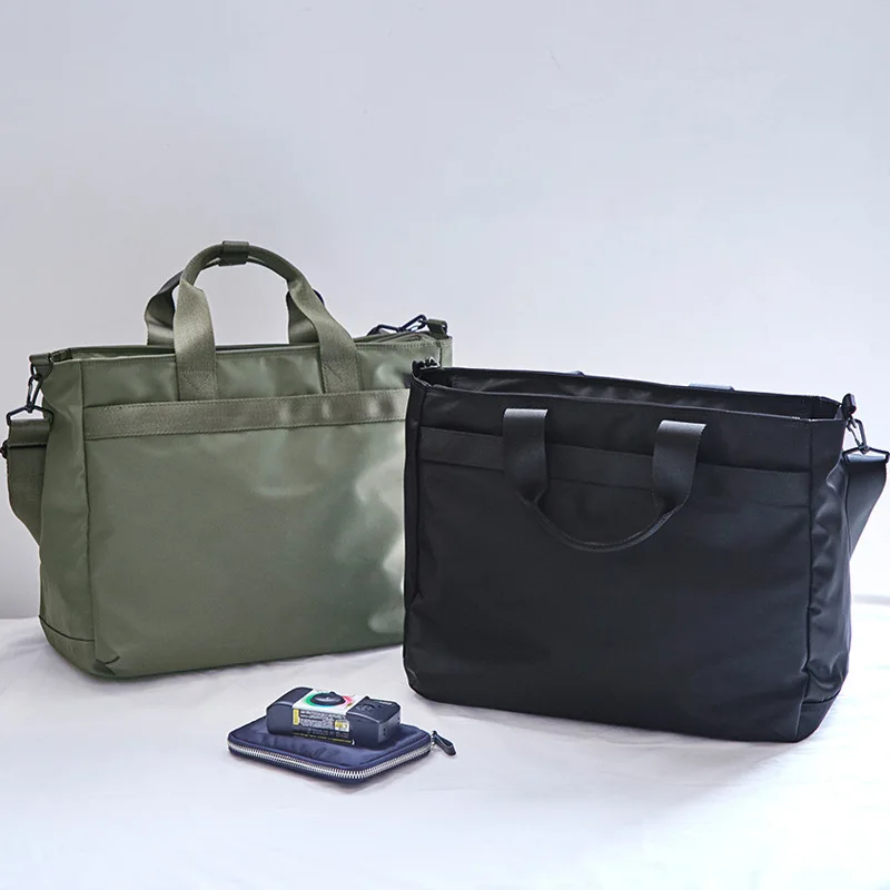 Borsa da lavoro in stile coreano per uomo borsa a tracolla in tessuto di Nylon borsa a tracolla di grande capacità borsa da viaggio di moda borsa per Laptop Casual