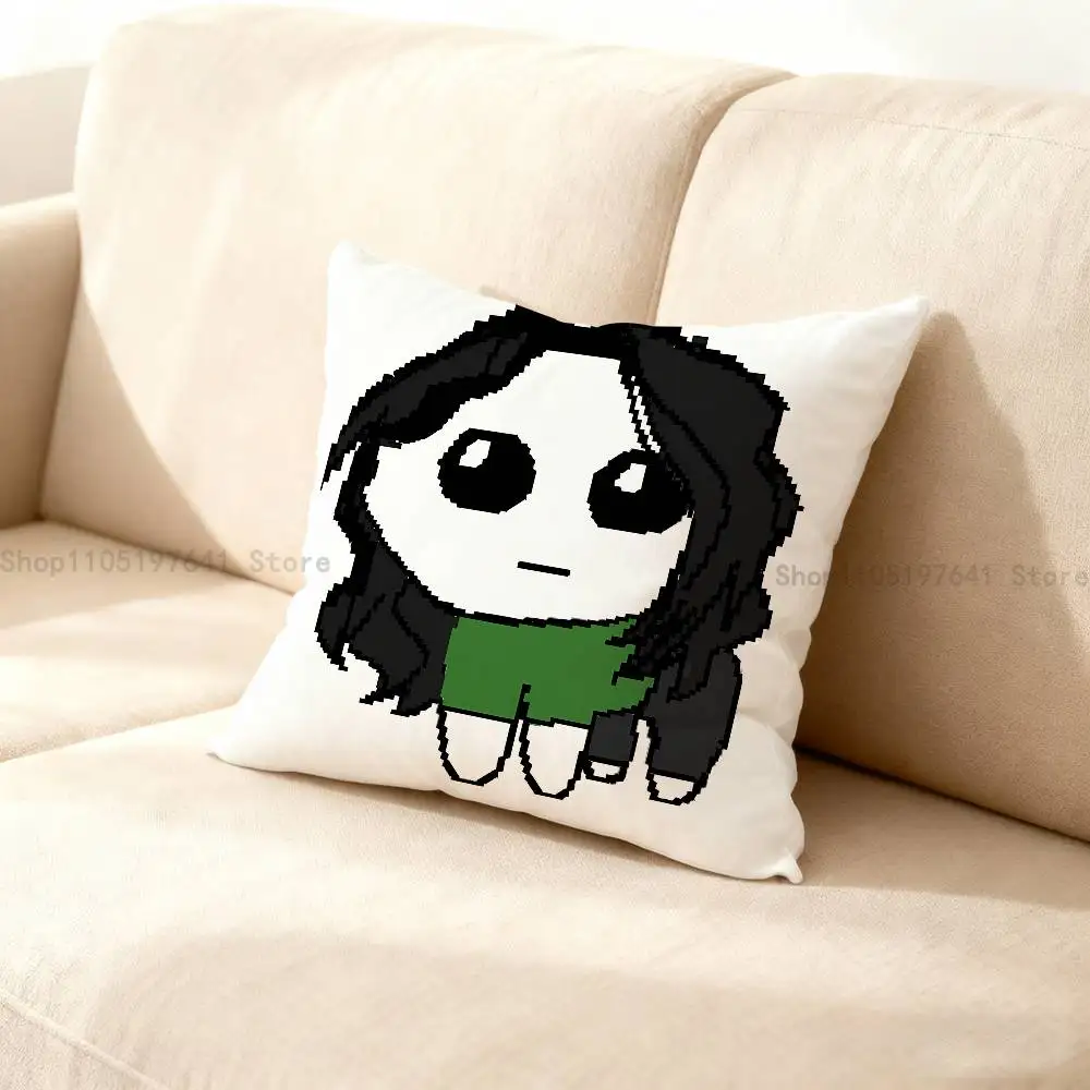 

T-Type O N-NegativeS Pillow Case For Sofa Decor Car Office Room Printing Cushion Cover Decorations and Protector