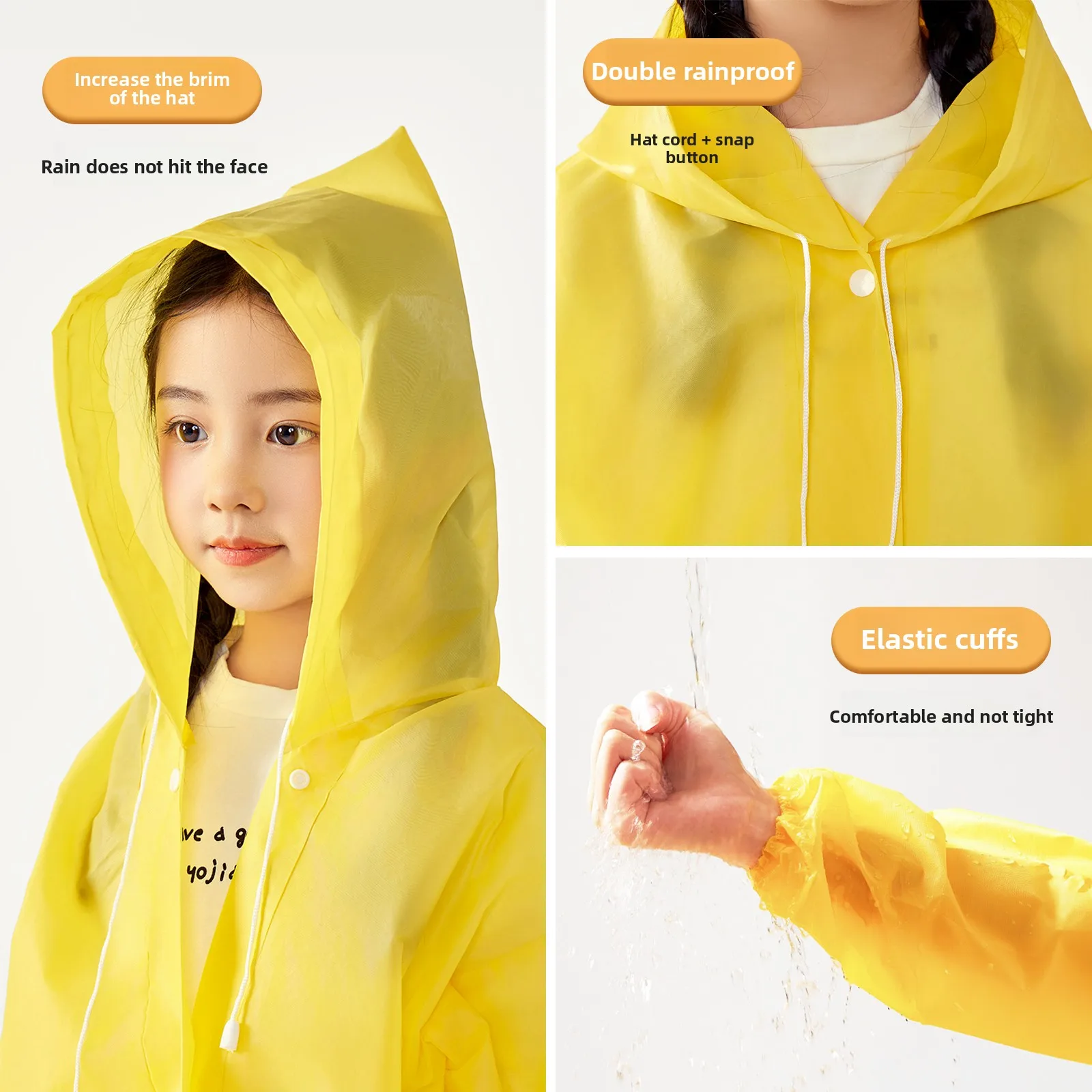 

Одноразовый портативный детский плащ для путешествий, детского сада, для мальчиков и девочек, сумка для книг для начальной школы, для взрослых Rain oes