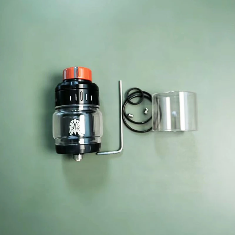Arbiter v2 2 RTA 316ss Yeniden İnşa Edilebilir Tank 24.5mm 3.5ml/5ml Çift/Tek Bobin Yapısı Ayarlanabilir Üst Hava Akışı 810 Reçine Damla Atomizeri