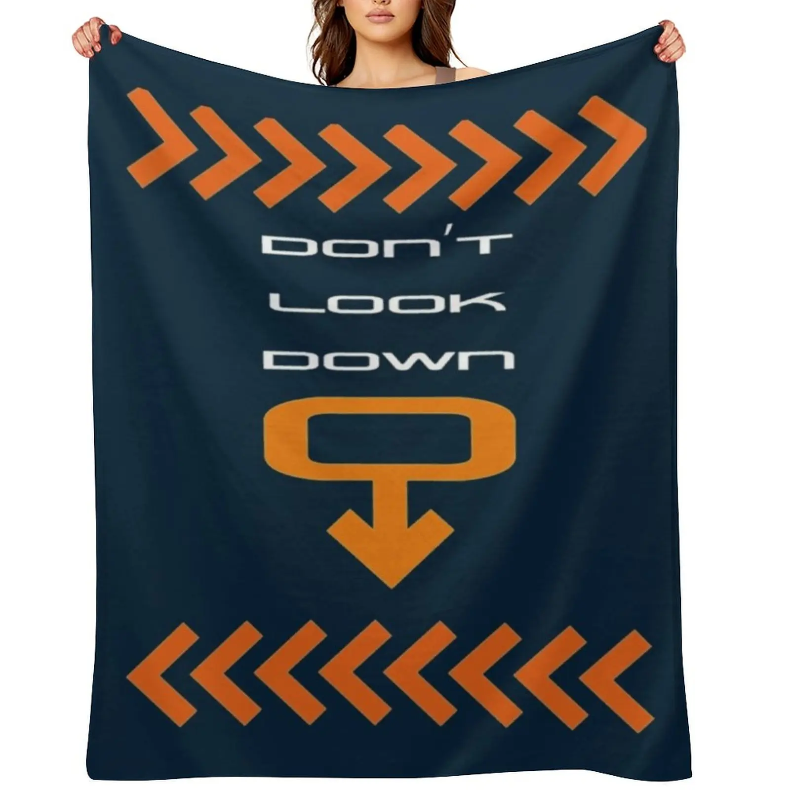 

Oblivion Alton Towers Dont Look Down Throw Blanket Beach Designers Bed covers heavy to sleep Blankets