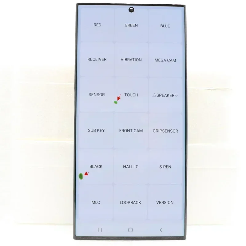 AMOLED LCD Touch Screen Digitizer, Display with Defects, Samsung Galaxy S23 Ultra 5G LCD, S918, S918B, S918U ,S918F