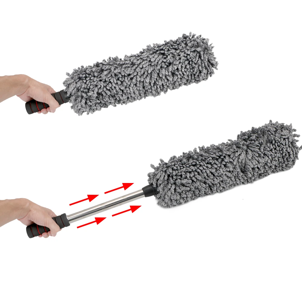 Soft Microfiber Cleaner Universal Car Duster Brush Auto Dirt Polishing Dust Remover Vehicle Dust Clean Washing Tool Care