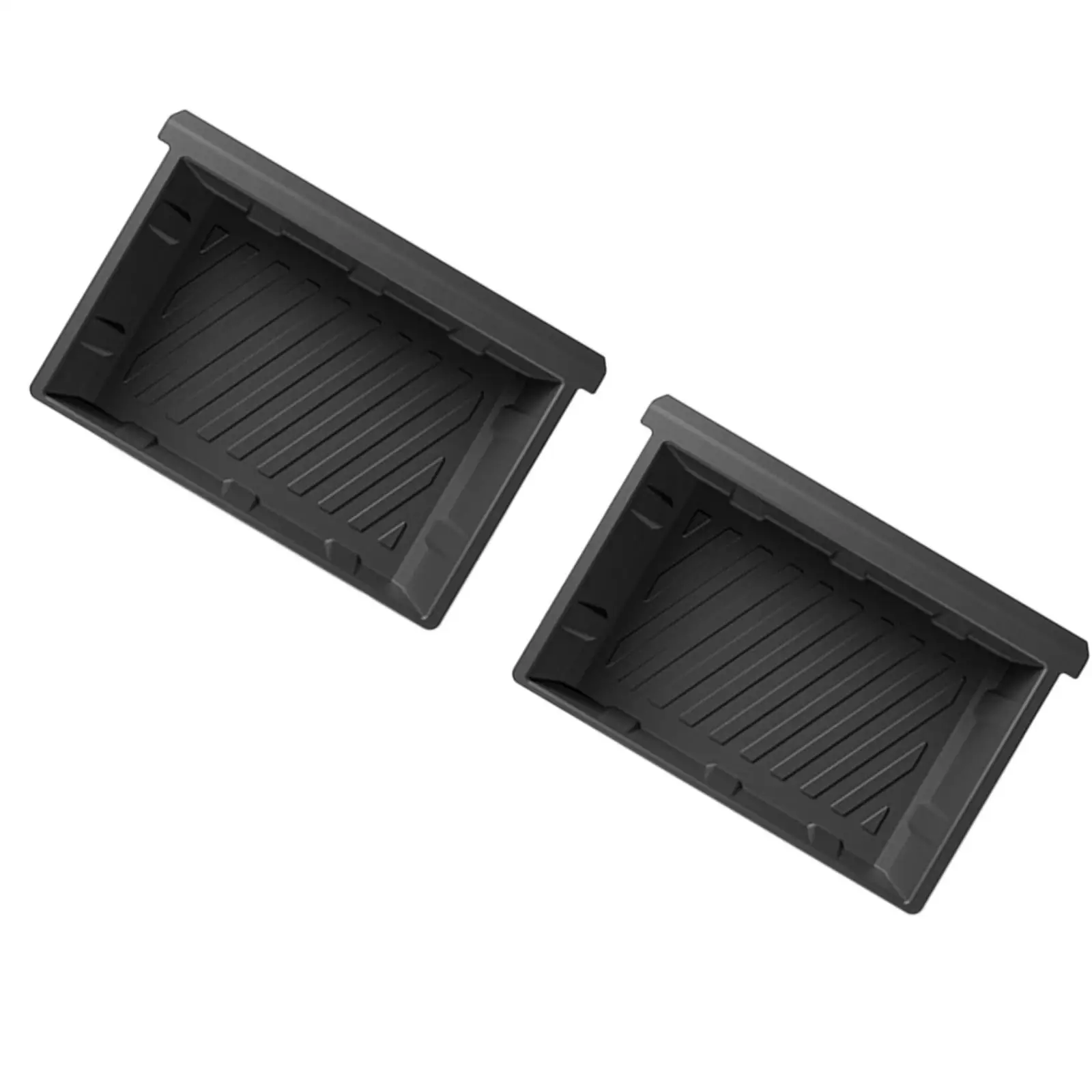 

Car Interior Organizer Under Seat Storage Bin Set Hidden Compartment Tray for Car Storage Box Solutions