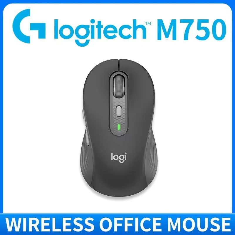

Бесшумная беспроводная мышь Logitech M650, точный сенсор, удобная рукоятка для дома, офиса и повседневного использования M750/M650L/M350POP/M220/M330
