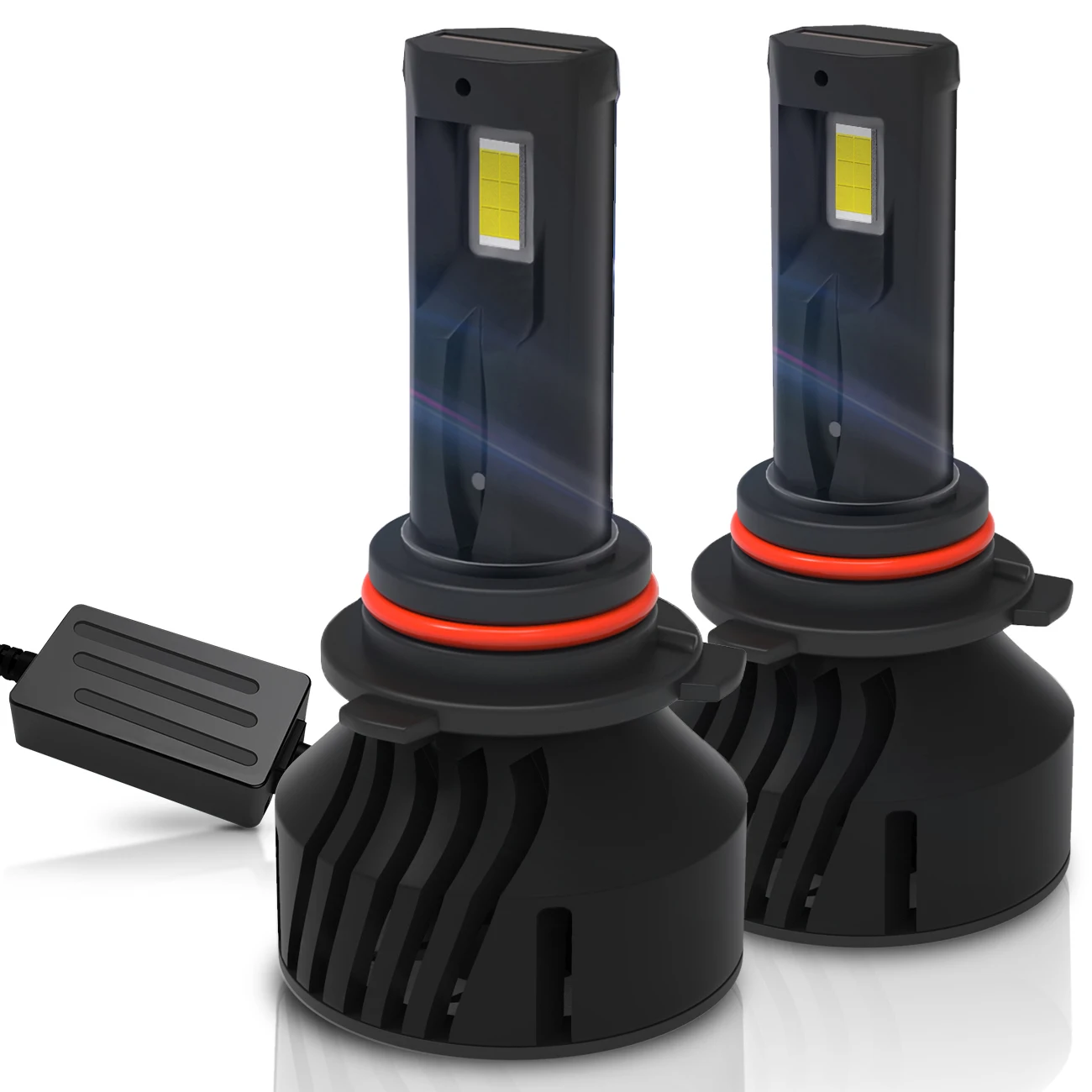 KEZONE H7 LED H4 H11 фары Canbus супер яркие H8 H9 HB3 9005 HB4 светодиодный ные лампы 9006 K белые турбо Автомобильные фары Автомобильные противотуманные фары