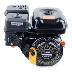 168F-1  micro engine 4KW four-stroke small power accessories 196CC flat key shaft engine OHV structure
