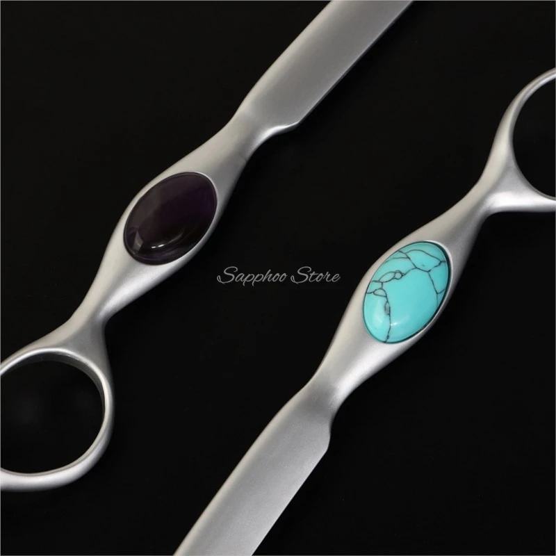 1 قطعة شفرات تحفيف الشعر مع شفرة برو سبائك الزنك الفيروز جمشت صالون الحلاق شفرات حلاقة تصفيف الشعر القاطع سكين