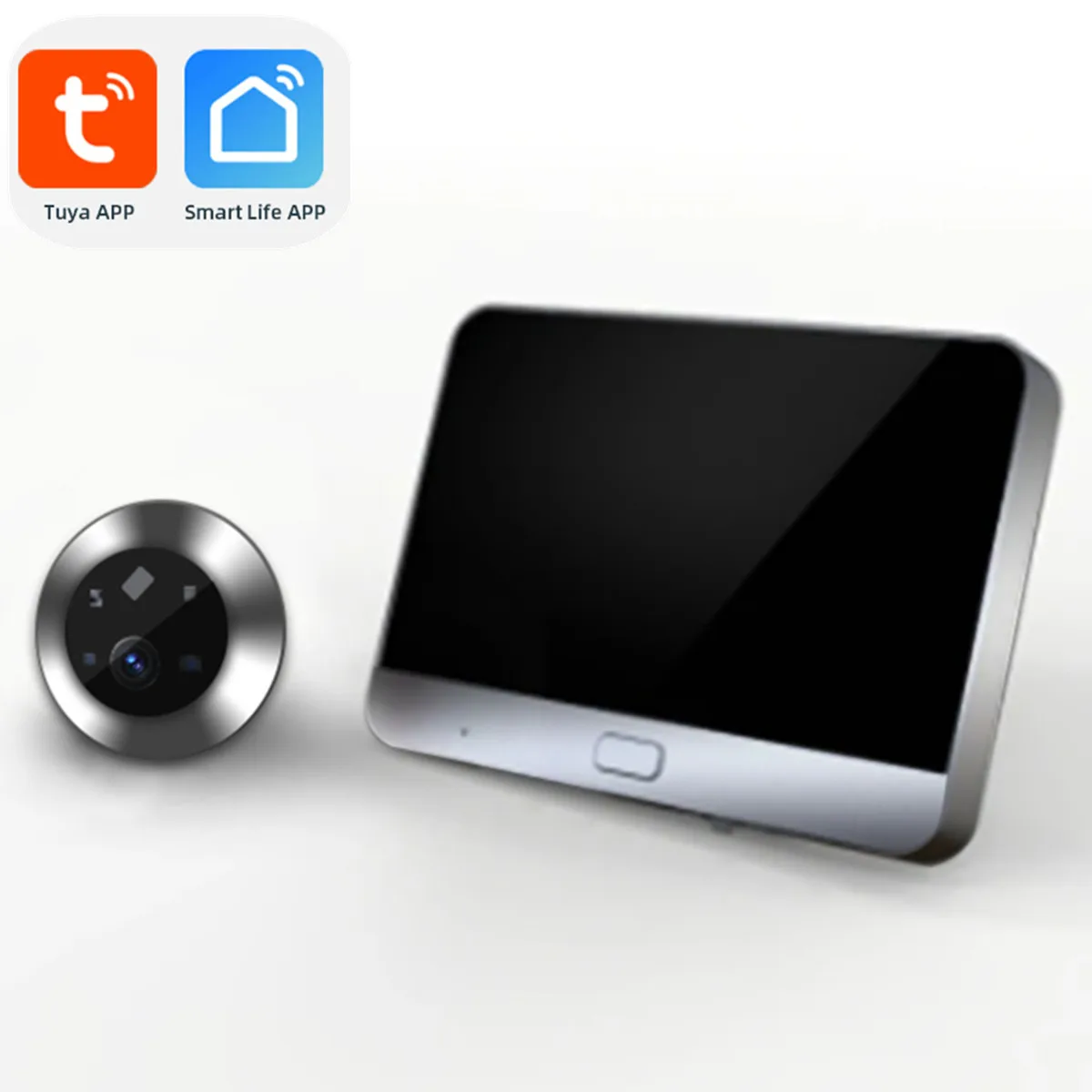 camera-de-porte-wi-fi-tuya-app-avec-ecran-ips-43-pouces-2mp-1080p-sonnette-ip-grand-angle-visiophone-et-visionneuse-video