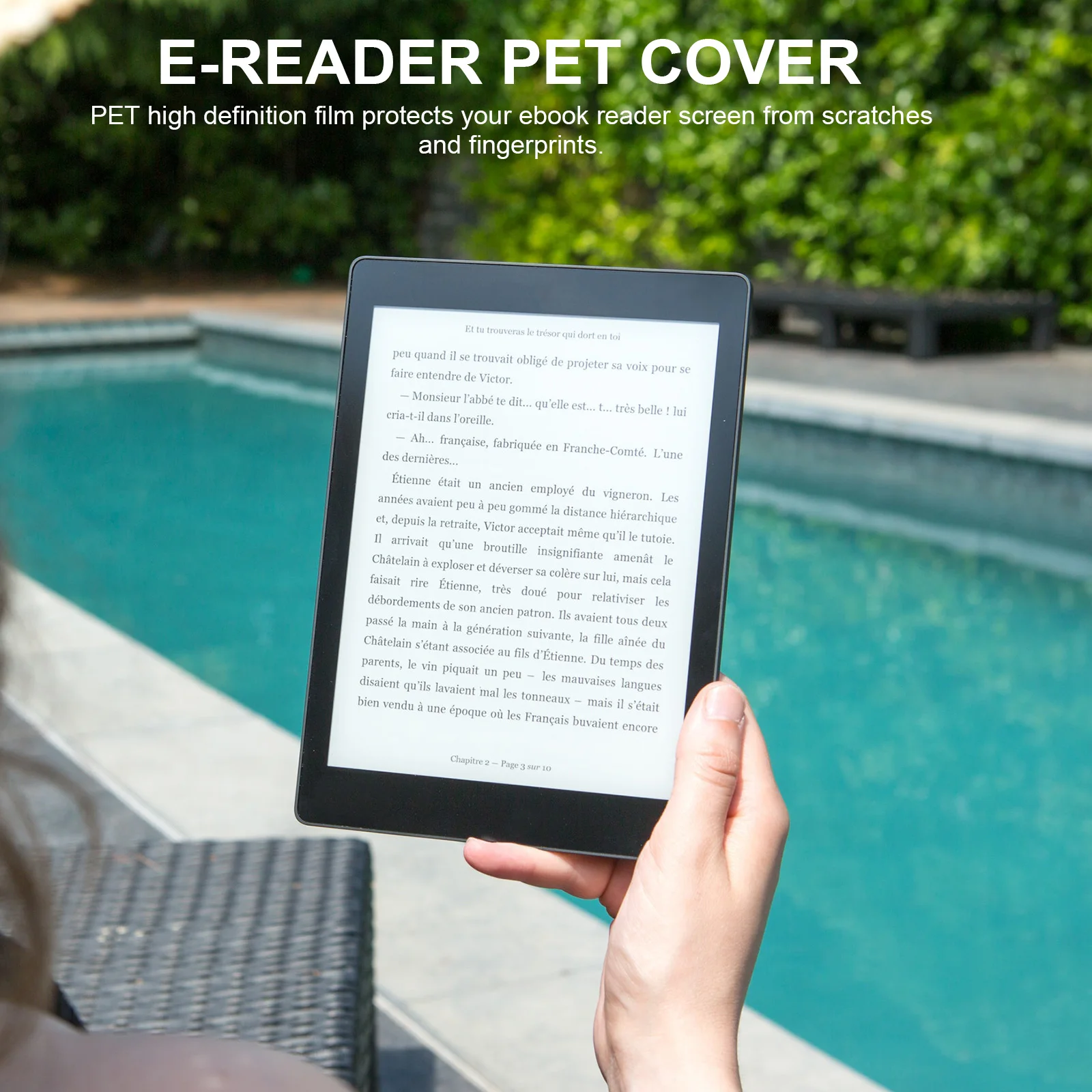 

10pcs 5 Screen Protector PET Film Full Screen 6 8 Inch Touchscreen Ebook Reader Accessories Anti Scratch