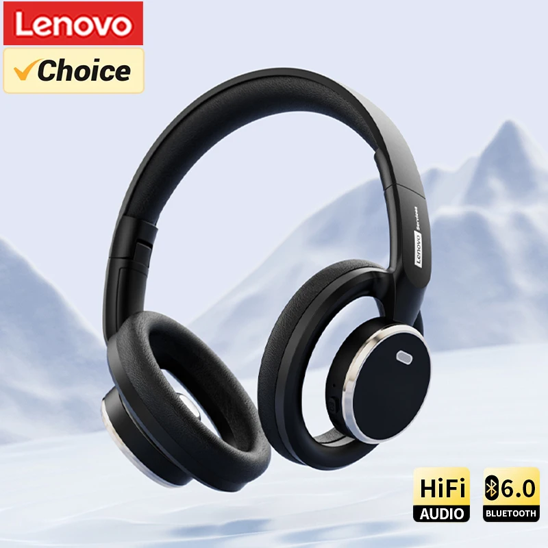 

Оригинальные беспроводные стереонаушники Lenovo LS116 Open-Ear Bluetooth 6.0 для игр и спорта, складные, с длительным временем работы от батареи, микрофоном, в подарок