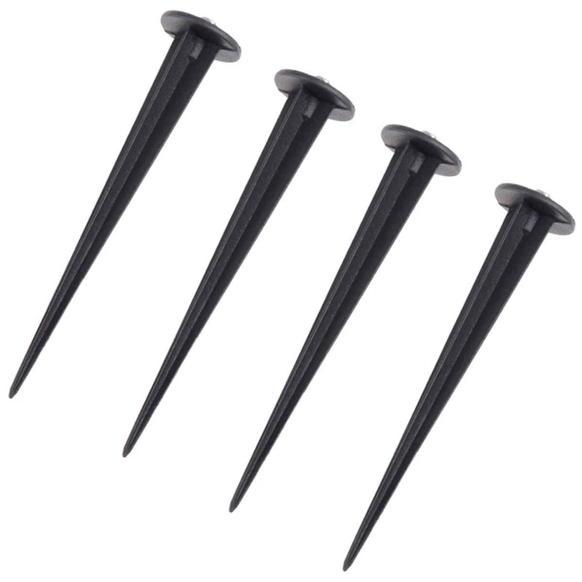 

4pcs Outdoor Ground Spike for Landscape Lighting Lawn Lamp Stakes Garden Yard Patio M5 Screw Mounting Easy Install Durable