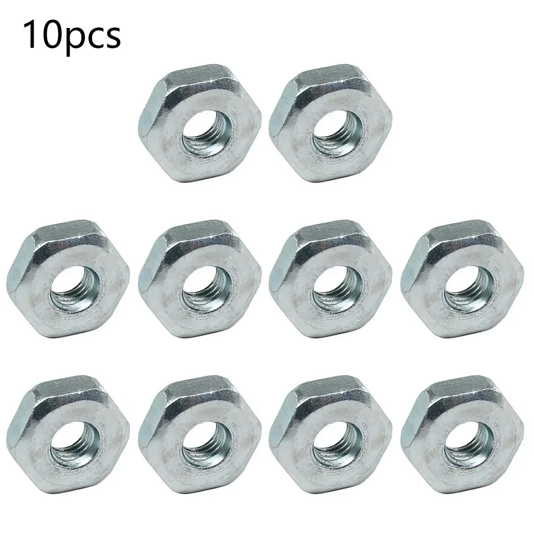 Replace your worn out bar nuts with 10x M8 Bar Nuts for Stihl Chainsaw MS170 MS171 MS180 MS181 MS190T MS192 MS192T