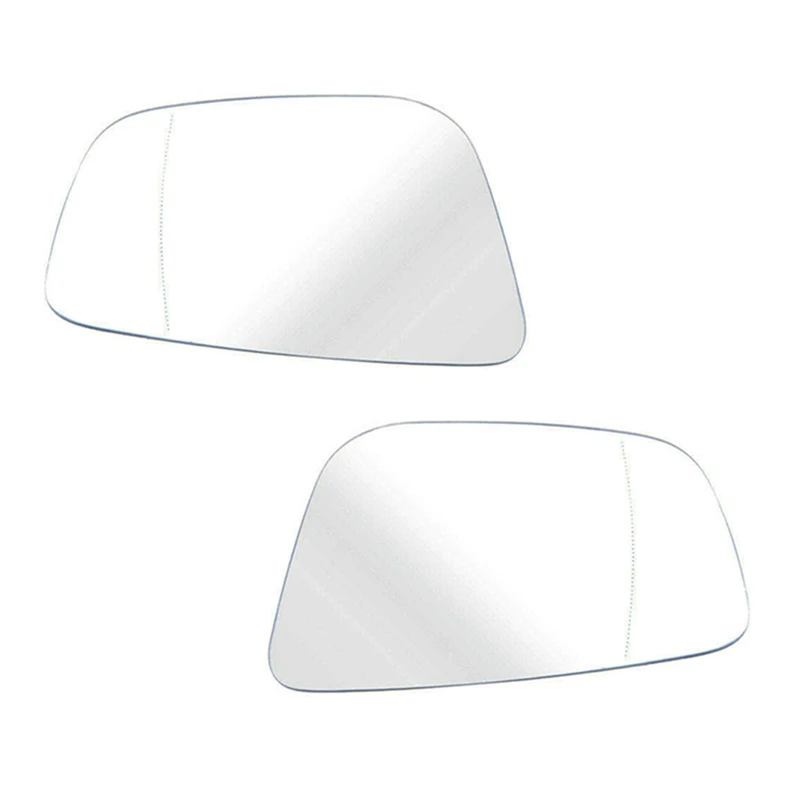 1Pair Car Door Mirror Glass Exterior Rearview Mirror Lens For-BMW G30 G31 G38 5 Series F90 M5 2018-2020 51167445413