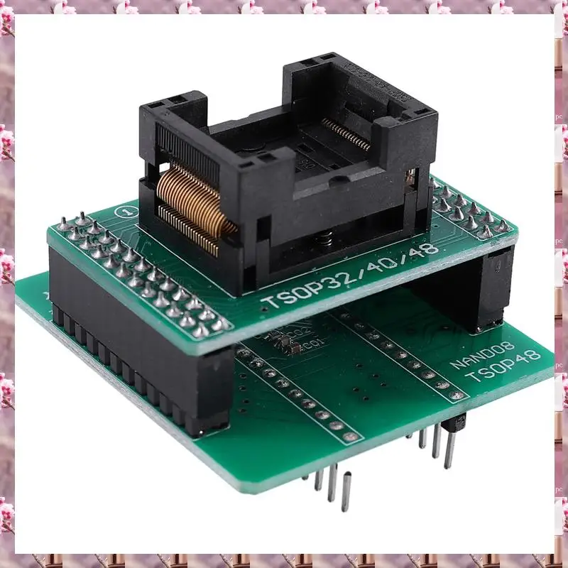 2025 2X Andk Tsop48 Nand Adapter Only For Xgecu Minipro Tl866ii Plus Programmer For Nand Flash Chips Tsop48 Adapter Socket,2X An