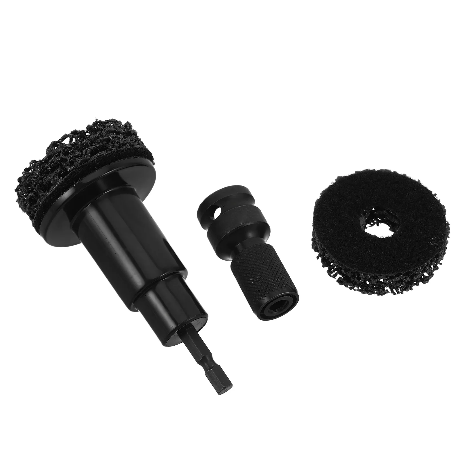 

1 Set Wheel Hub Cleaning Kit Abs Aluminum Alloy Rust Removal Grinding Head Brake Hub Maintenance Car Tire Repair Tool Polishing