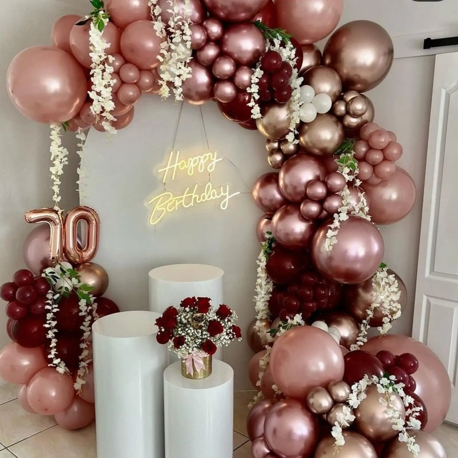 5/12/18inch Metallic Chrome Latex Balloons for Birthday Mermaid Party Bridal Baby Shower Engagement Wedding Party Decoration