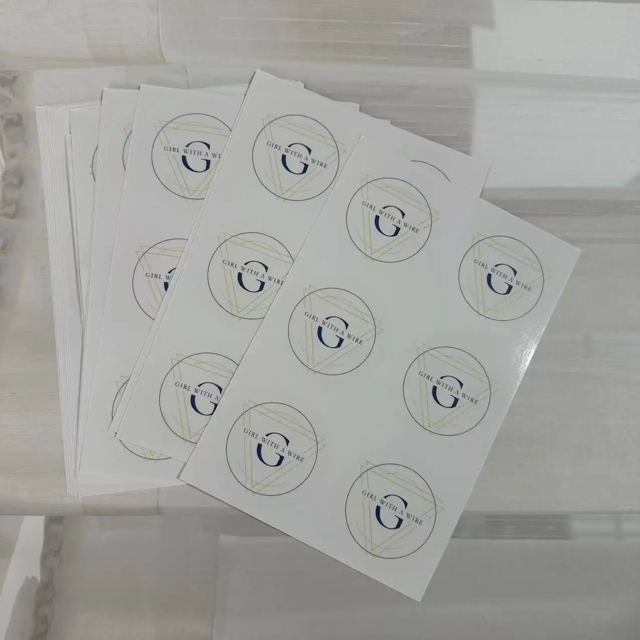 ملصقات تصميم مخصصة لأي مناسبة - قم بتوصيل الشعار/الصورة لإنشاء الشارات الشخصية وديكور الأحداث وملصقات الهدايا #4