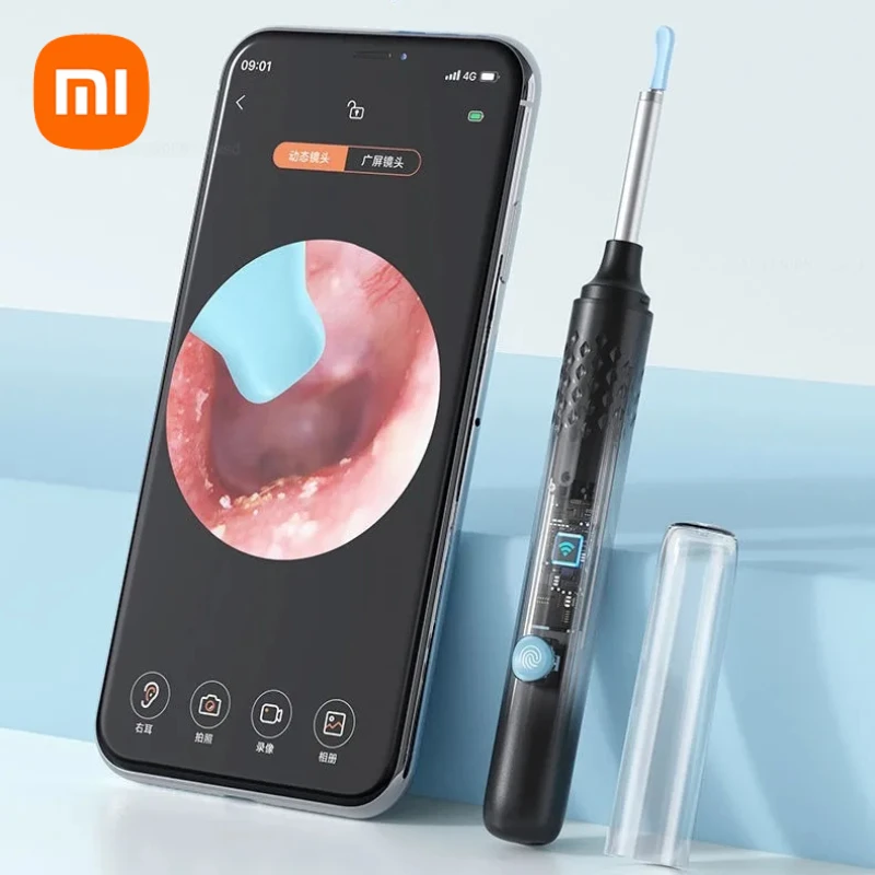 

Xiaomi SUNUO Visual Ear Picking Tool Intelligent HD Endoscope Otoscope LED Ear Digging Spoon Adult Children Ear Cleaning Tools