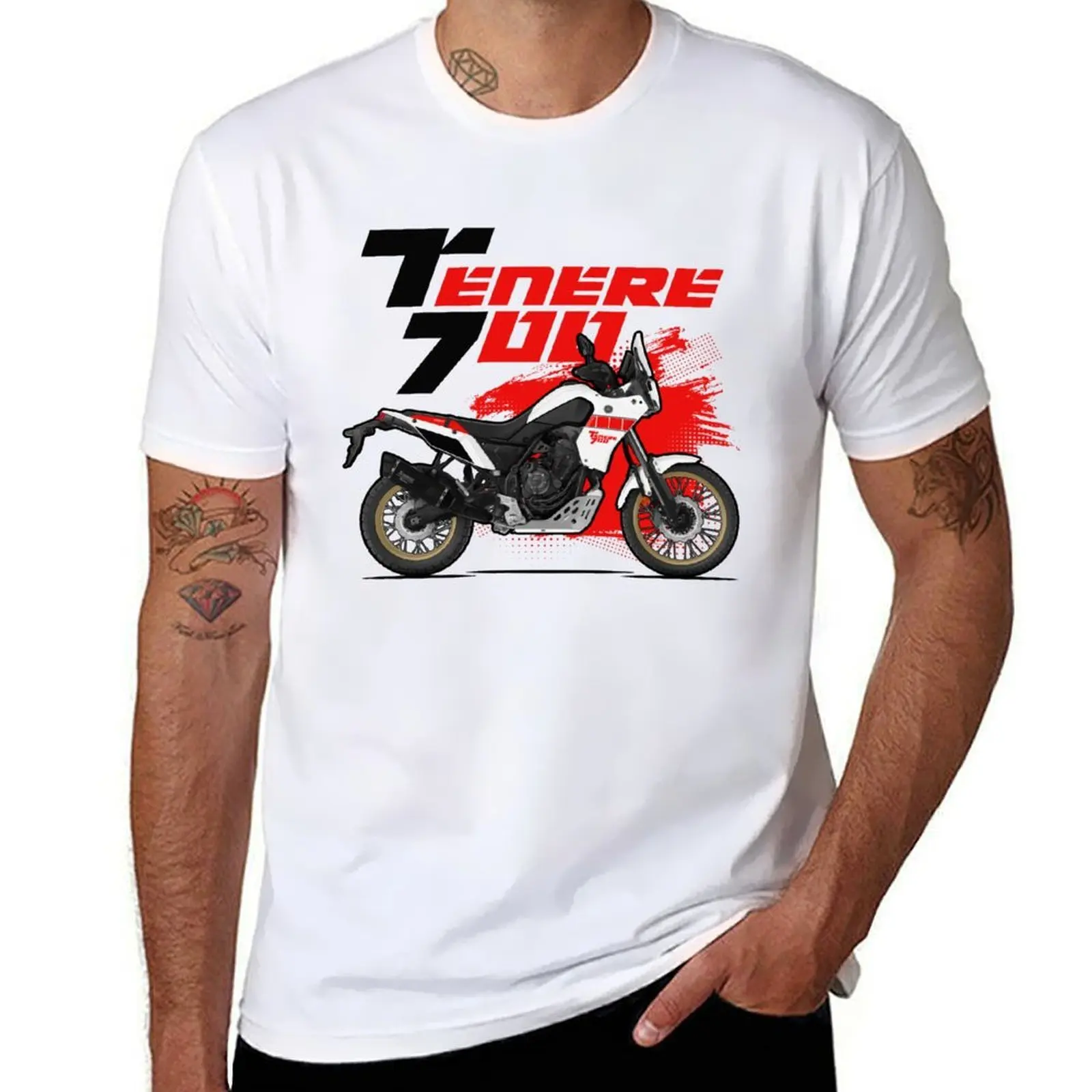 

Tenere 700 T-Shirt man t shirt cotton high quality funny t shirts man T-Shirt