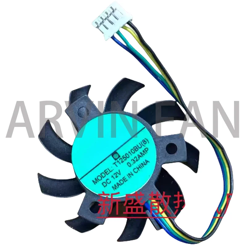 

Brand-new T127010BU(8) DC12V 0.32A Graphics Card Cooling Fan