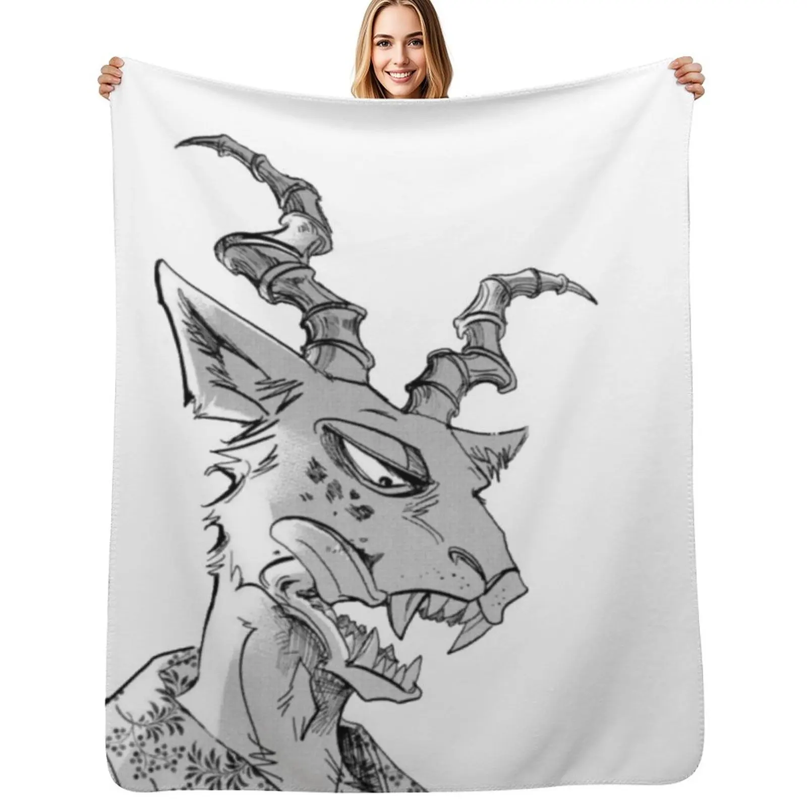

Beastars Melon Throw Blanket Beautifuls For Baby for sofa Heavy Blankets